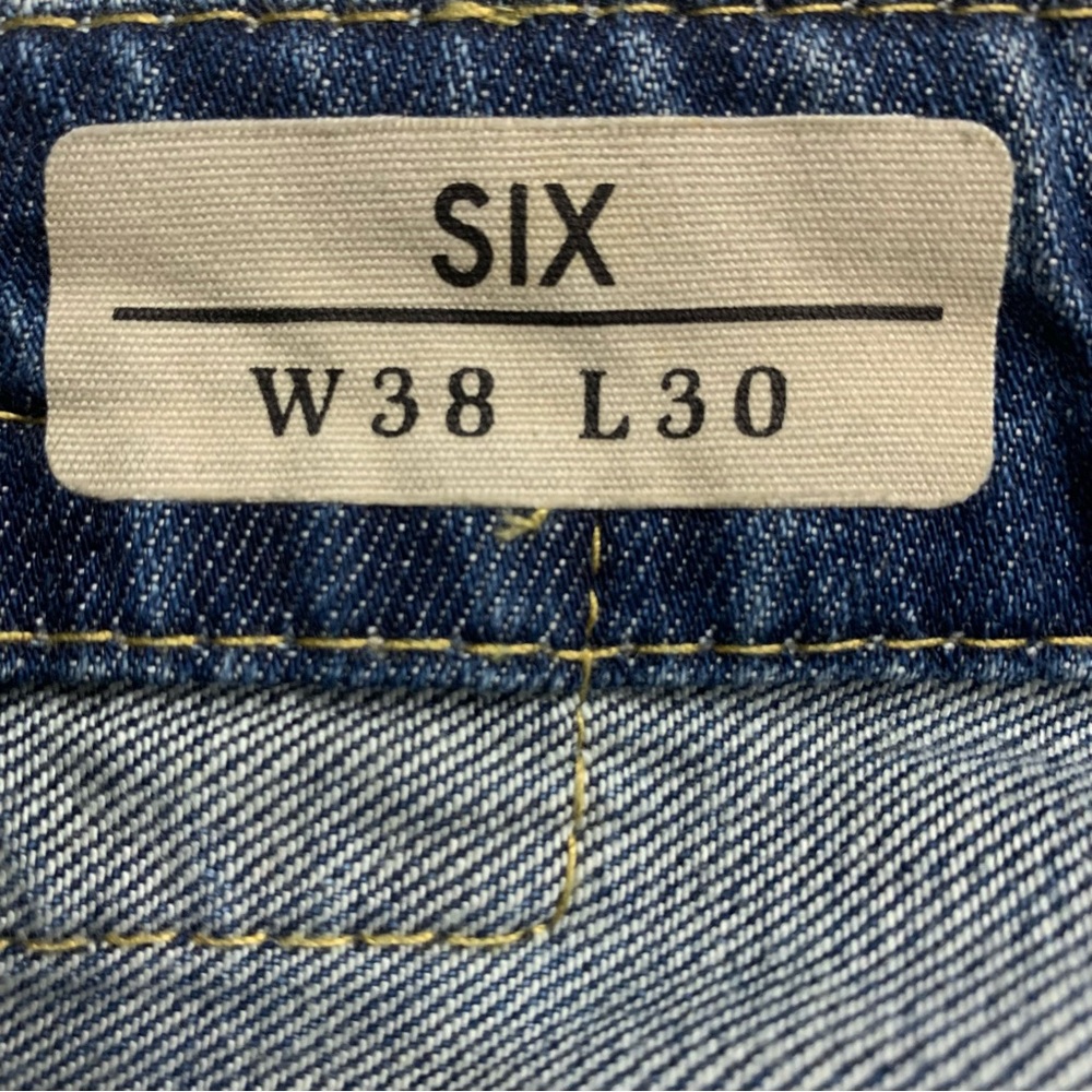 Buffalo David Bitton Six low rise slim straight leg blue jeans NWT 38X30 - Picture 9 of 11